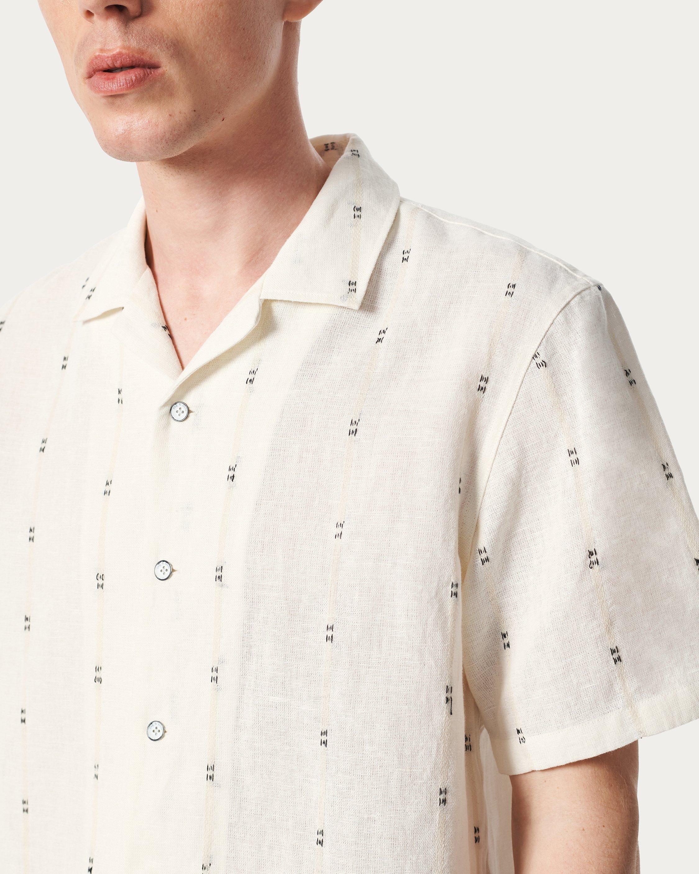 Avery Embroidered Camp Shirt - 4