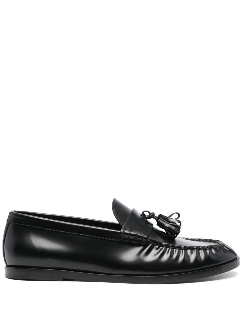 tassel-detail leather loafers - 1