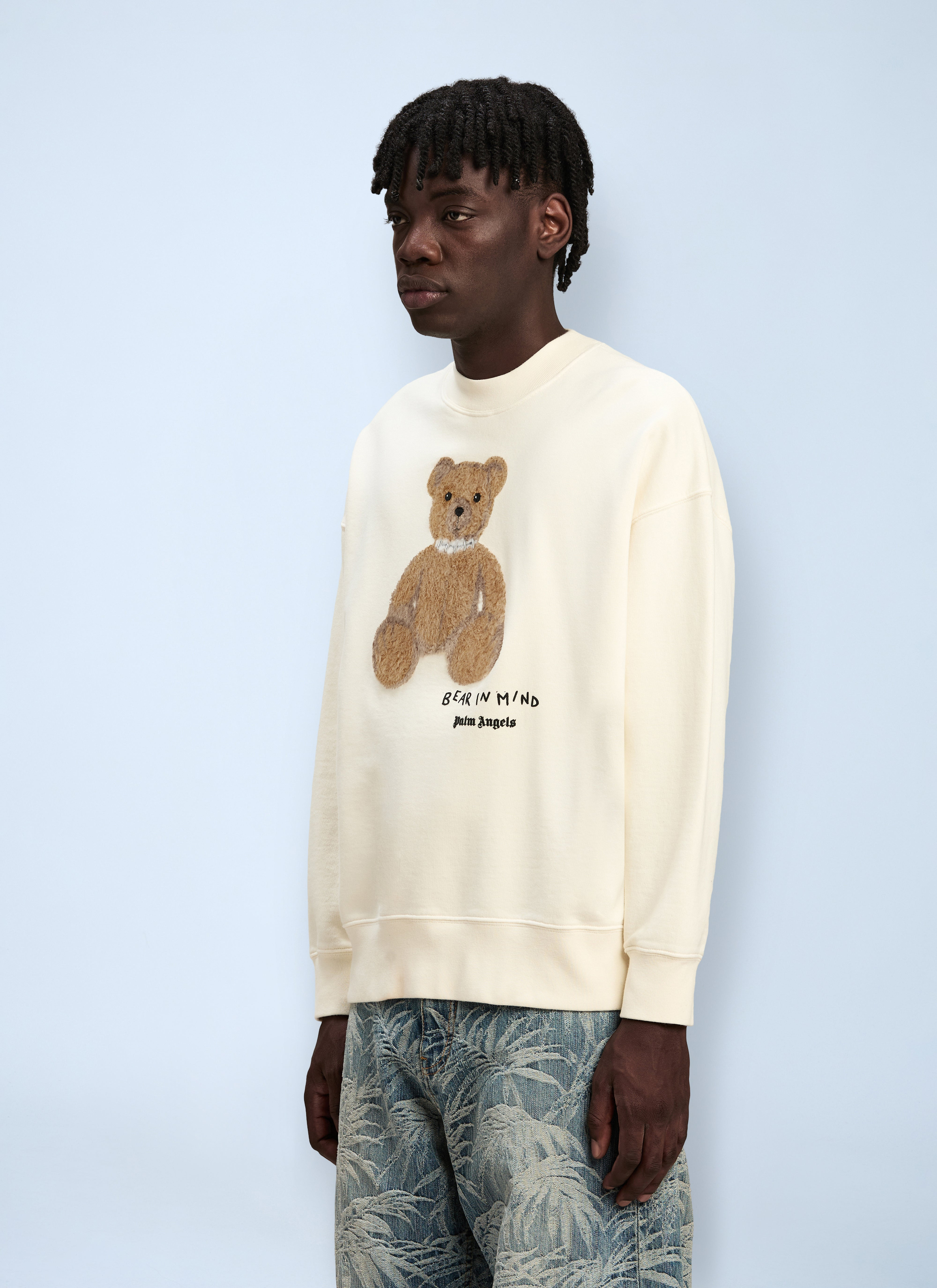 Palm Angels Men Logo Motif Sweatshirt - 3
