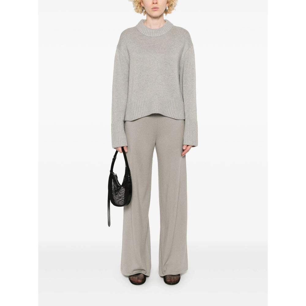 Lisa Yang Grey Knitwear - Jumpers Women - 2
