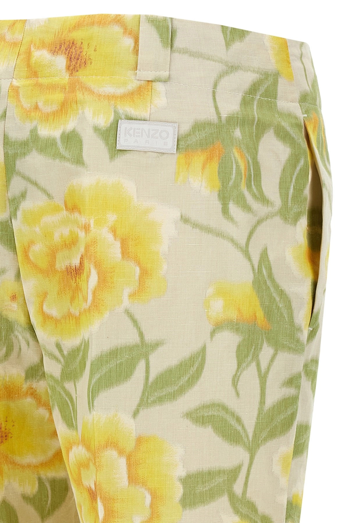 'Kenzo Peonies' pants - 5