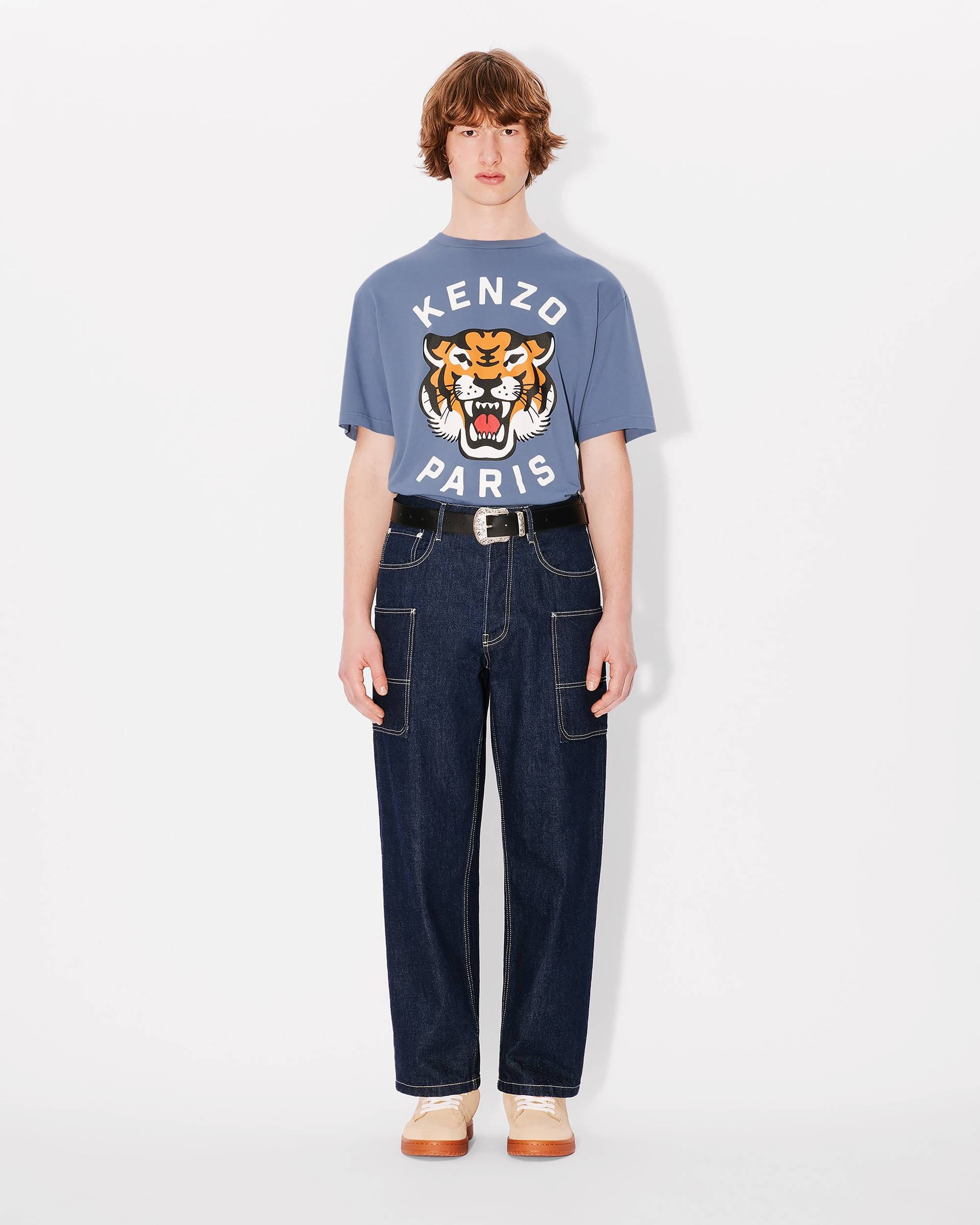 'KENZO Lucky Tiger' oversized genderless T-shirt - 10