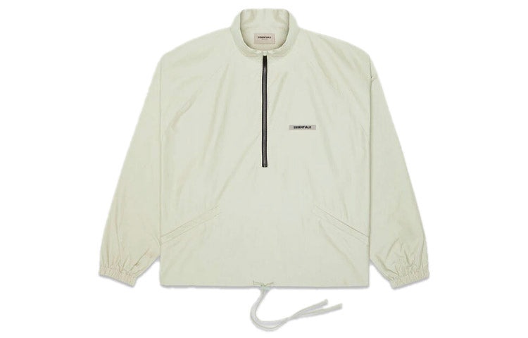 Fear of God Essentials FW20 Half Zip Track Jacket 'Sage' 0202250500025012 - 2