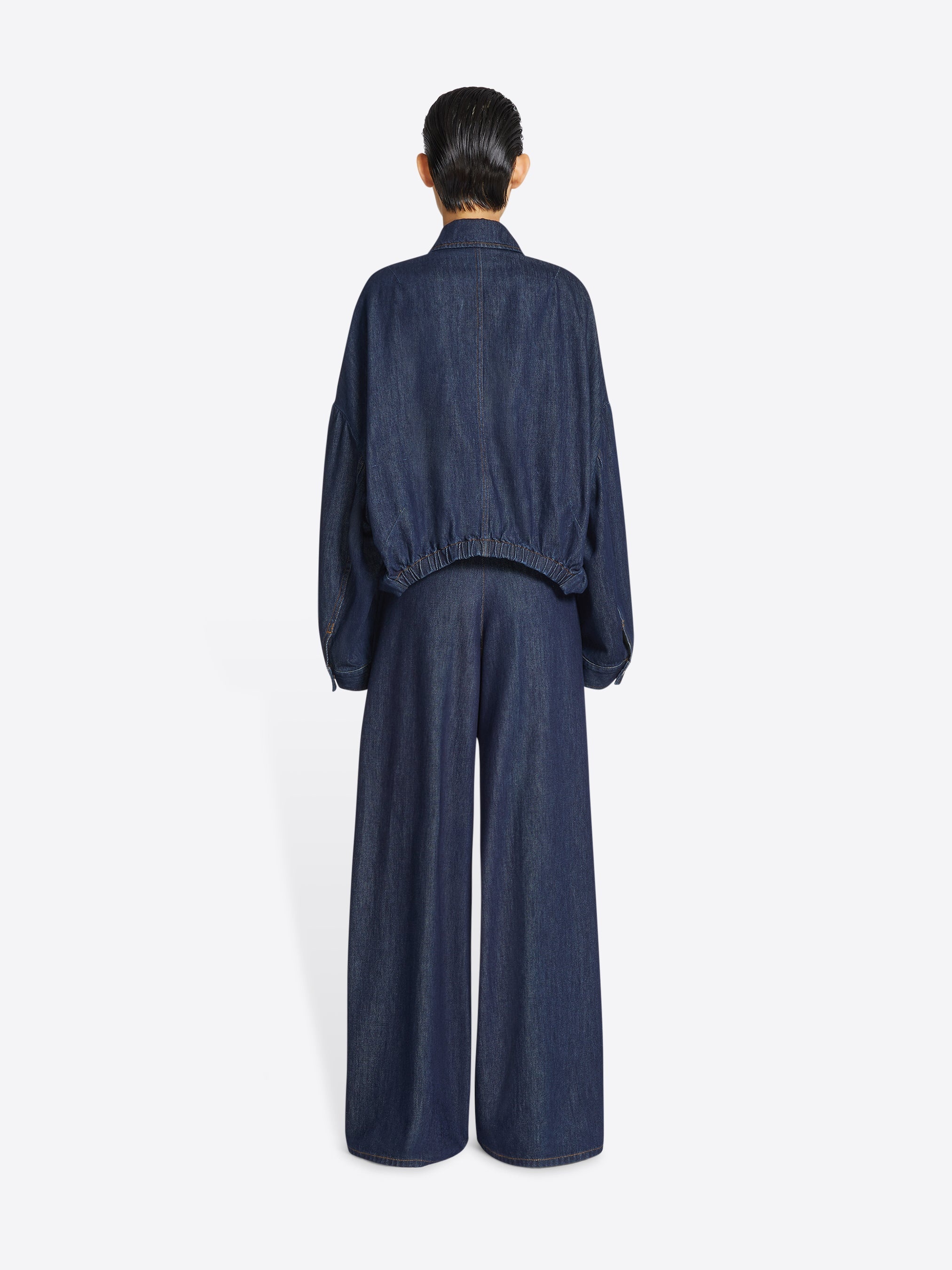 DENIM BLOUSON - 4