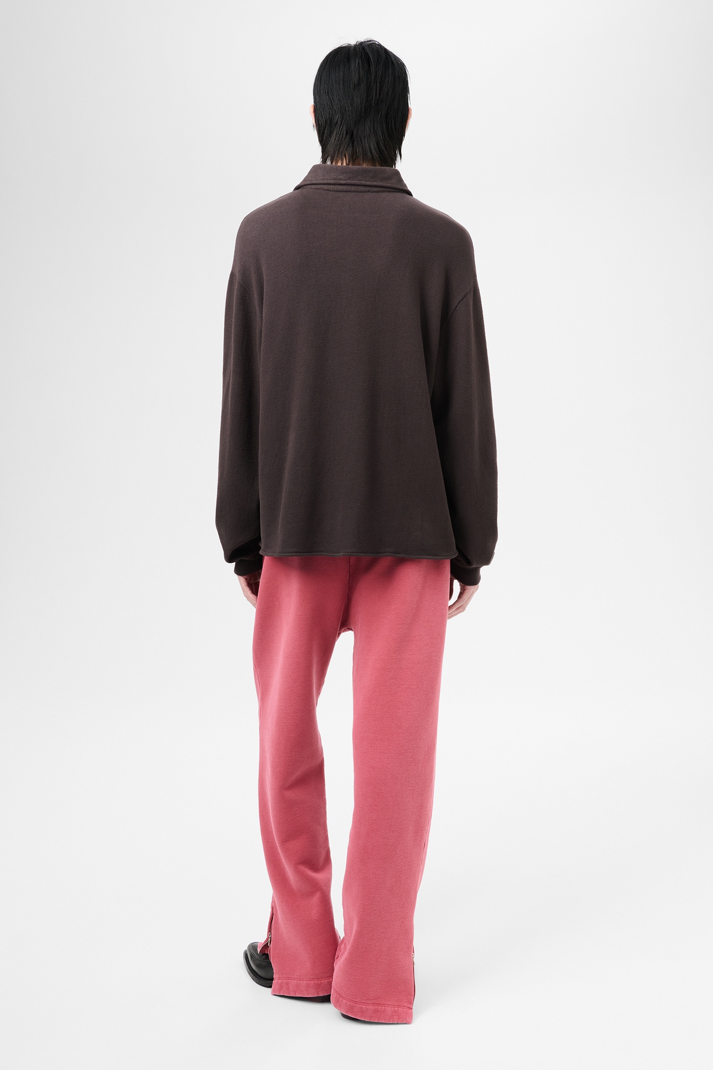Recovery Shirt Deep Brown Fuzzy Fleece - 6