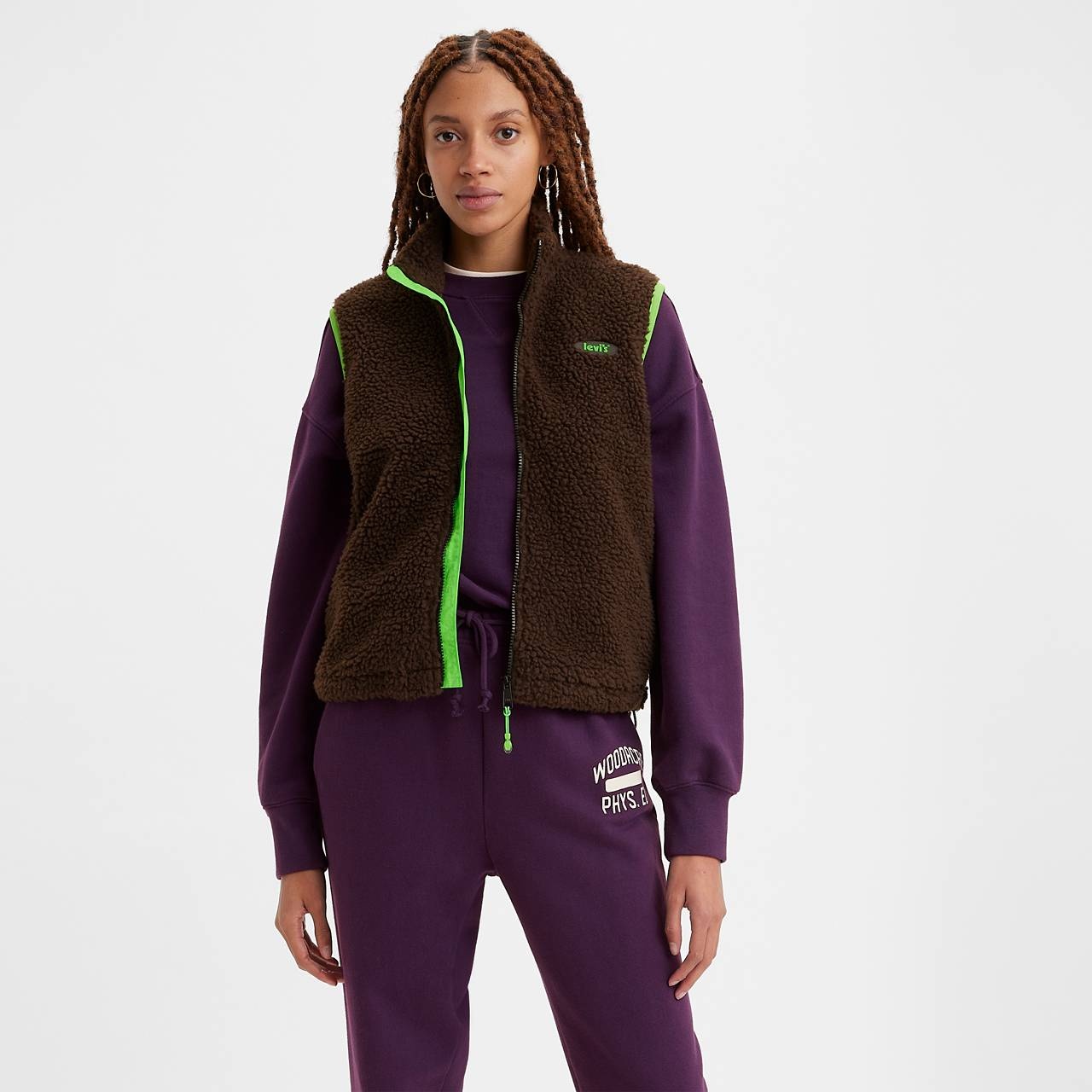 SUPER FLUFF SHERPA VEST - 1