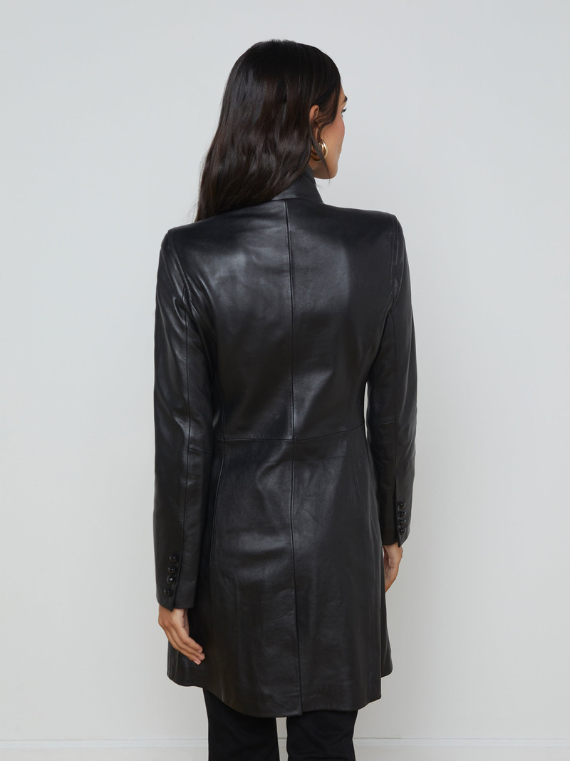 Lyon Leather Coat 6