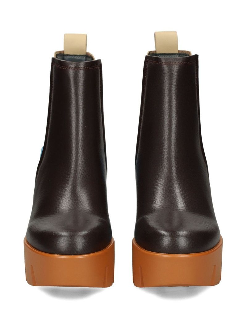 110mm leather Chelsea boots 4