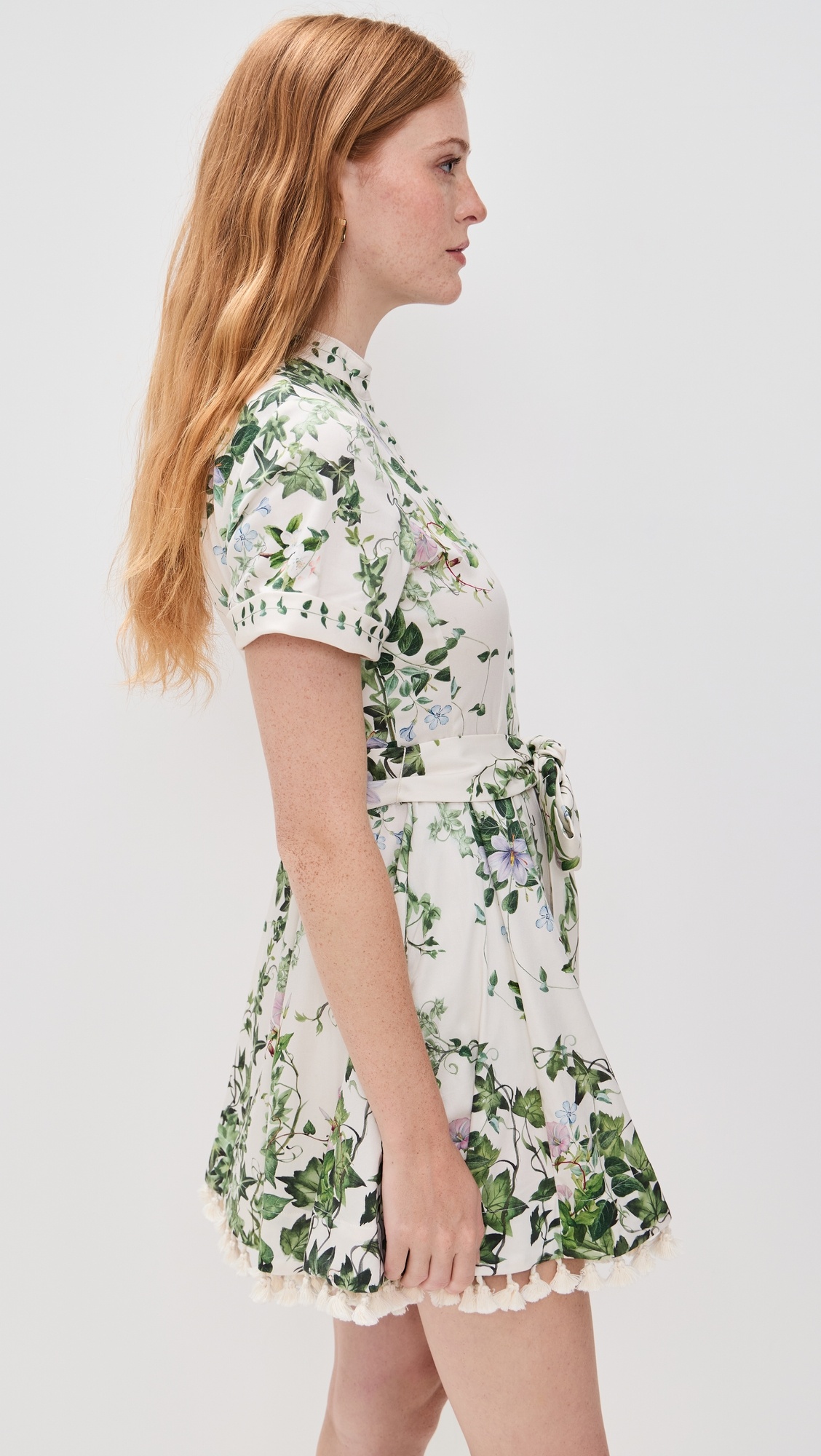Lucy Rolled Sleeve Mini Shirt Dress - 3