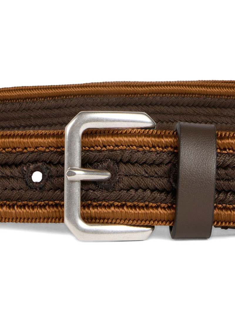 Etro woven-fabric belt outlook