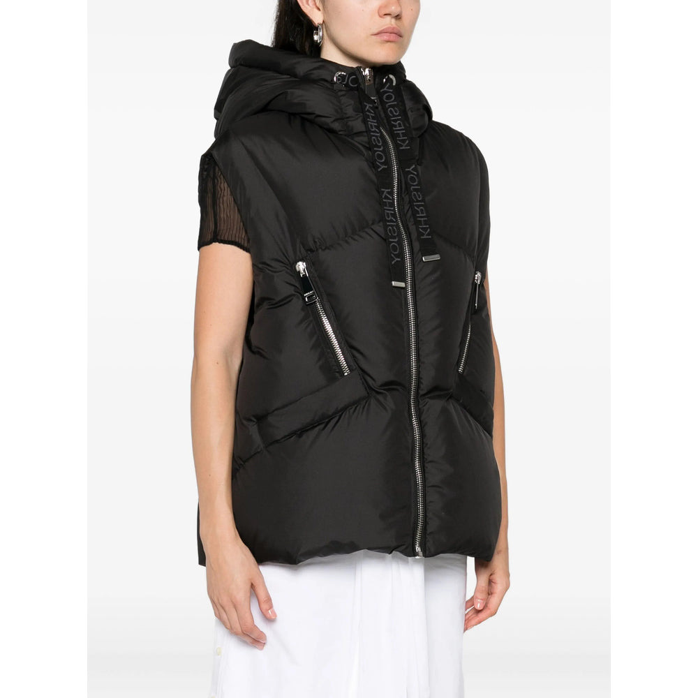 Khrisjoy Black Jackets - Waistcoat & Gilets Women - 3