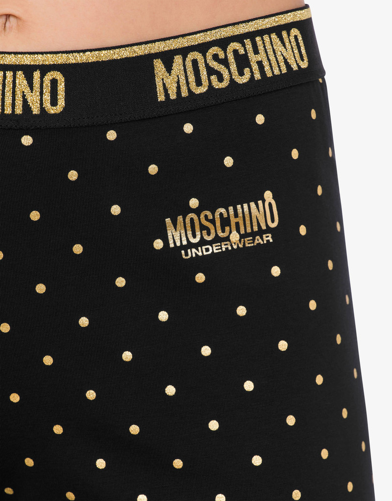 POLKA DOTS STRETCH JERSEY PYJAMAS 5