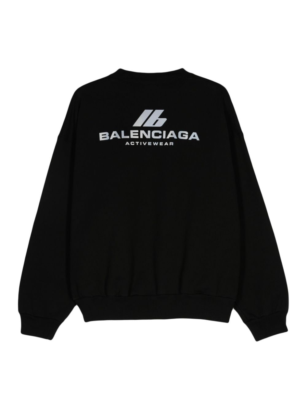 reflective-logo sweatshirt - 2