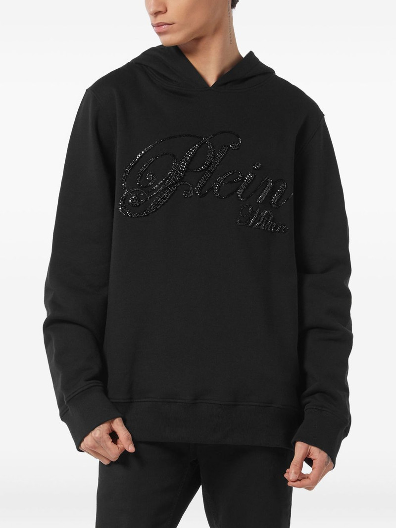 PHILIPP PLEIN sequin-embellished hoodie outlook