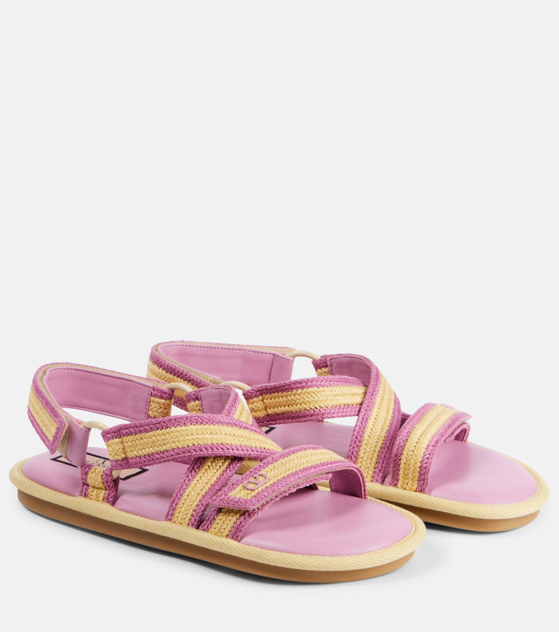 Lake Powell crochet sandals - 1