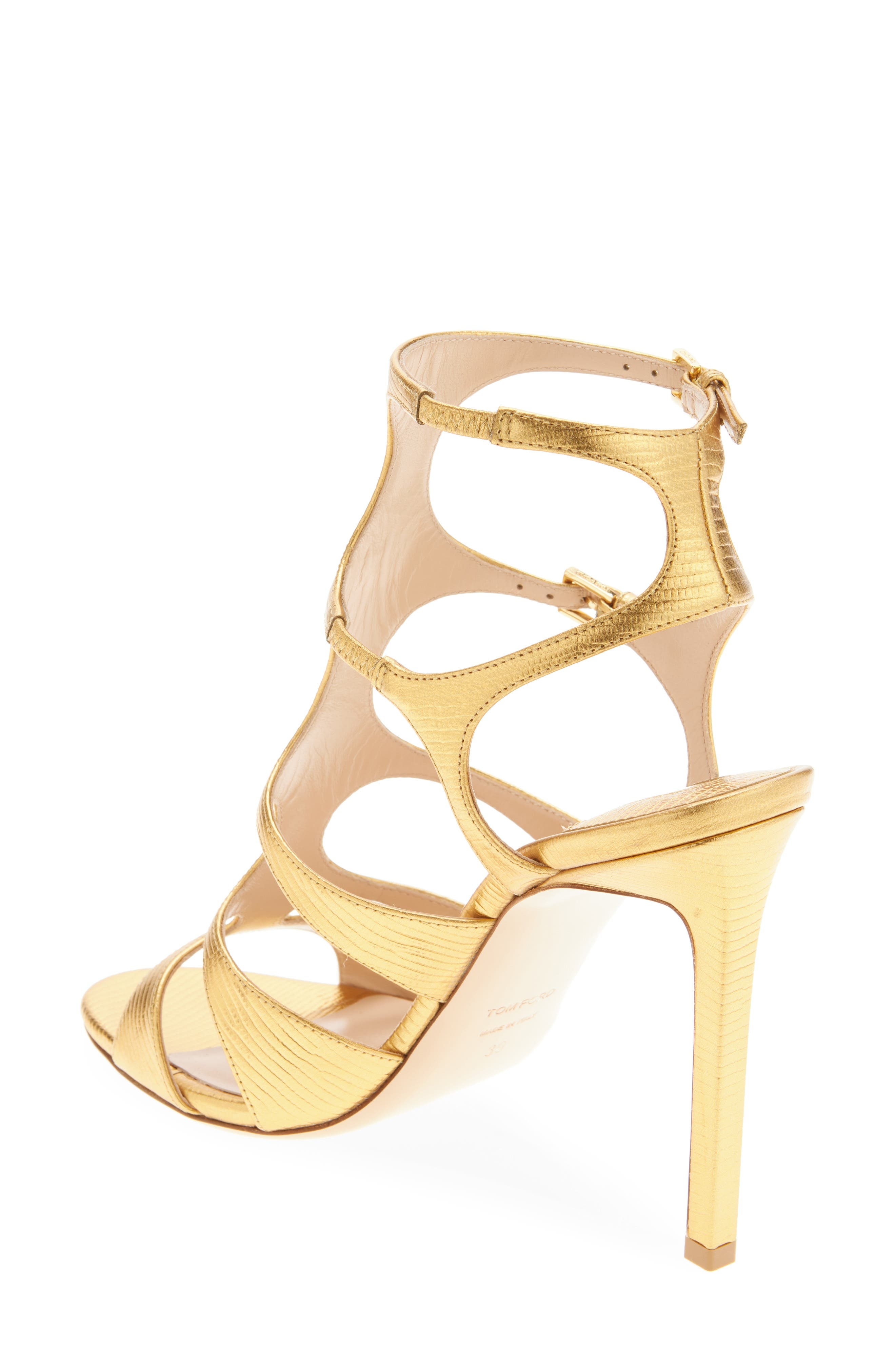 TOM FORD Paradis Cage Sandal in Light Bronze at Nordstrom - 2