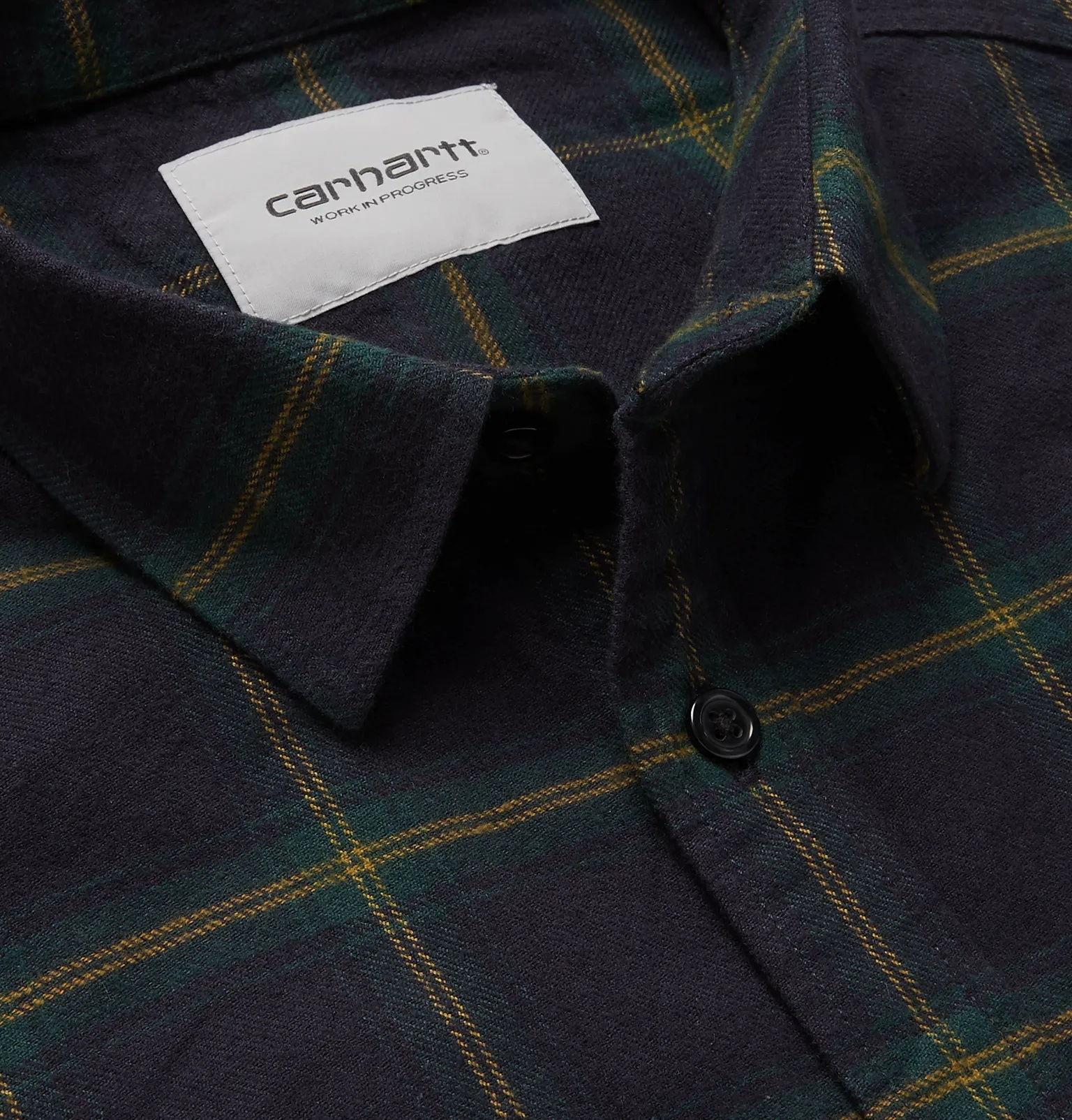 Checked Cotton-Flannel Shirt - 5