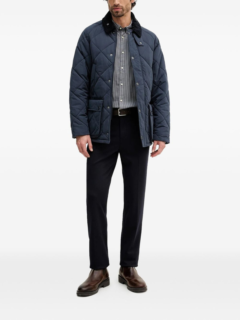 Barbour Modern Bedale quilted corduroy-collar jacket outlook