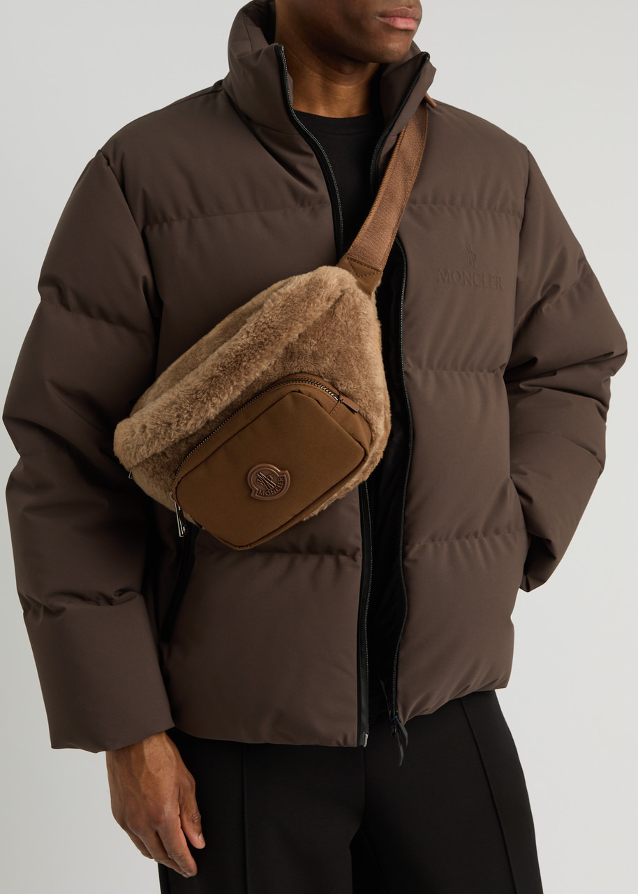 Moncler Durance Faux fur Belt bag - 5