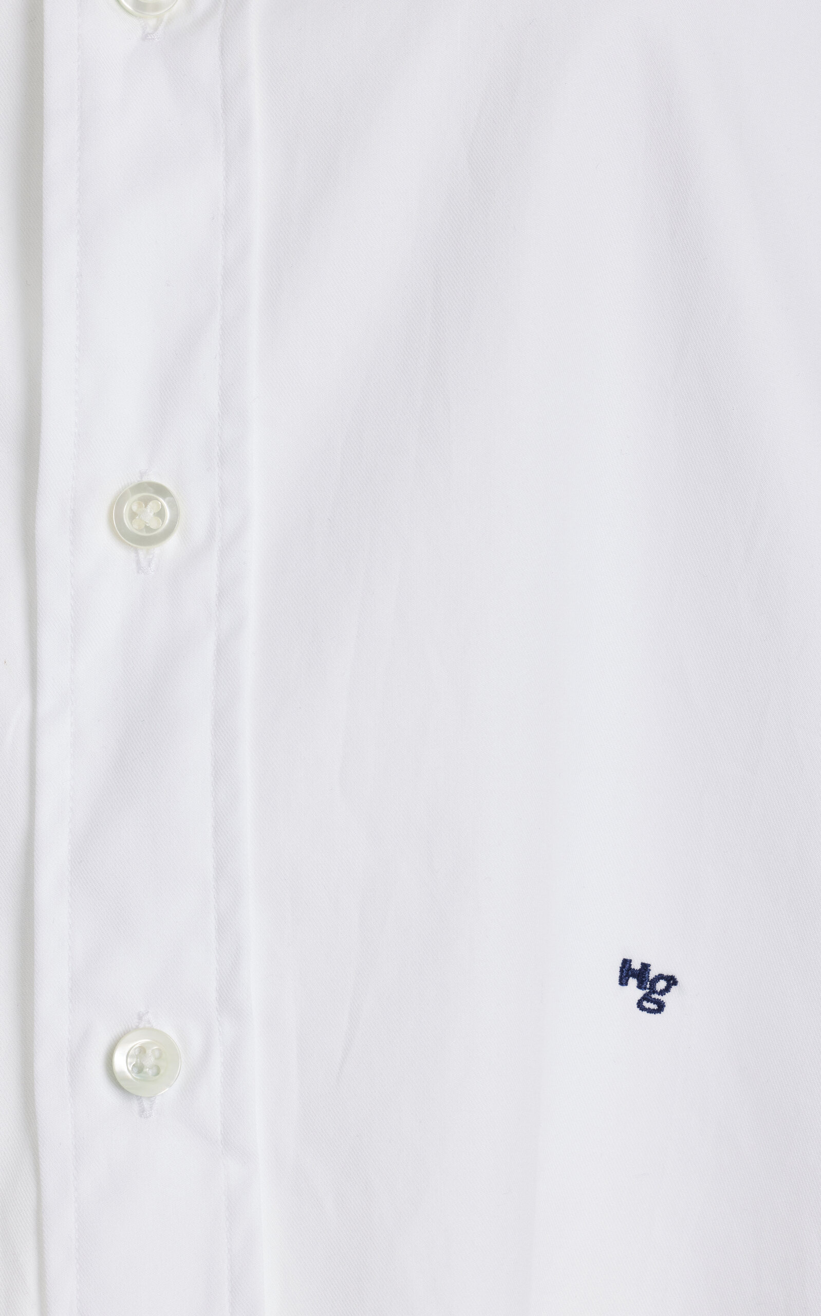 Cropped Cotton Shirt white - 5
