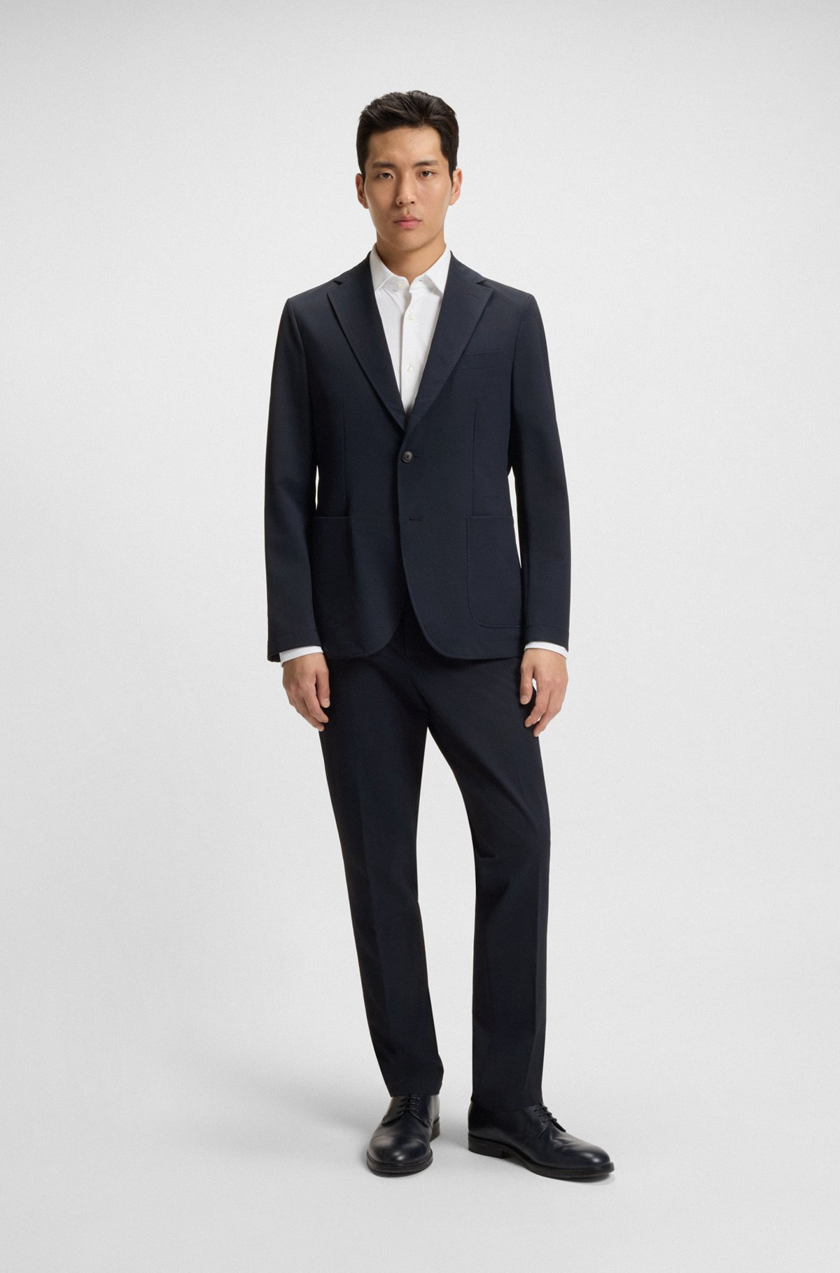 PACKABLE SLIM-FIT TROUSERS IN PERFORMANCE-STRETCH FABRIC - 3
