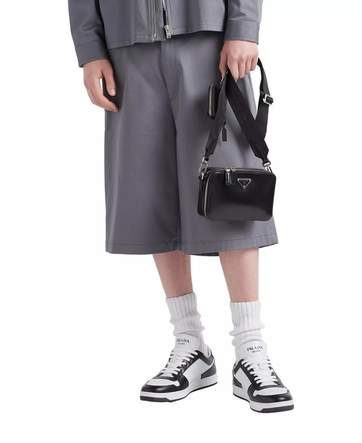Men's Downtown Leather Sneakers - 6