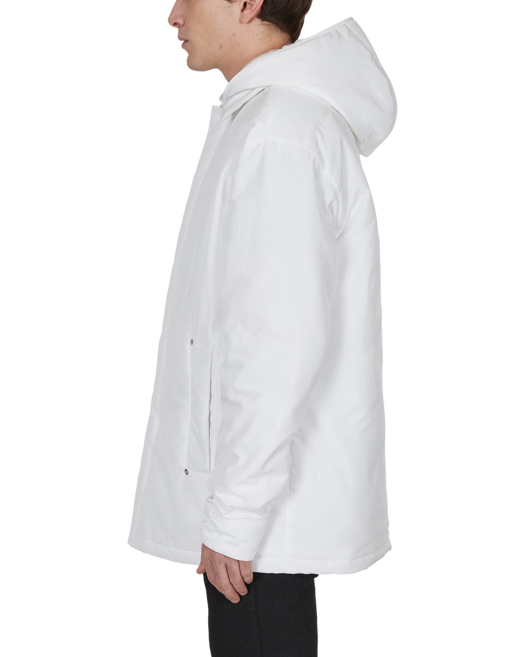 HOODED NYLON JACKET - 5