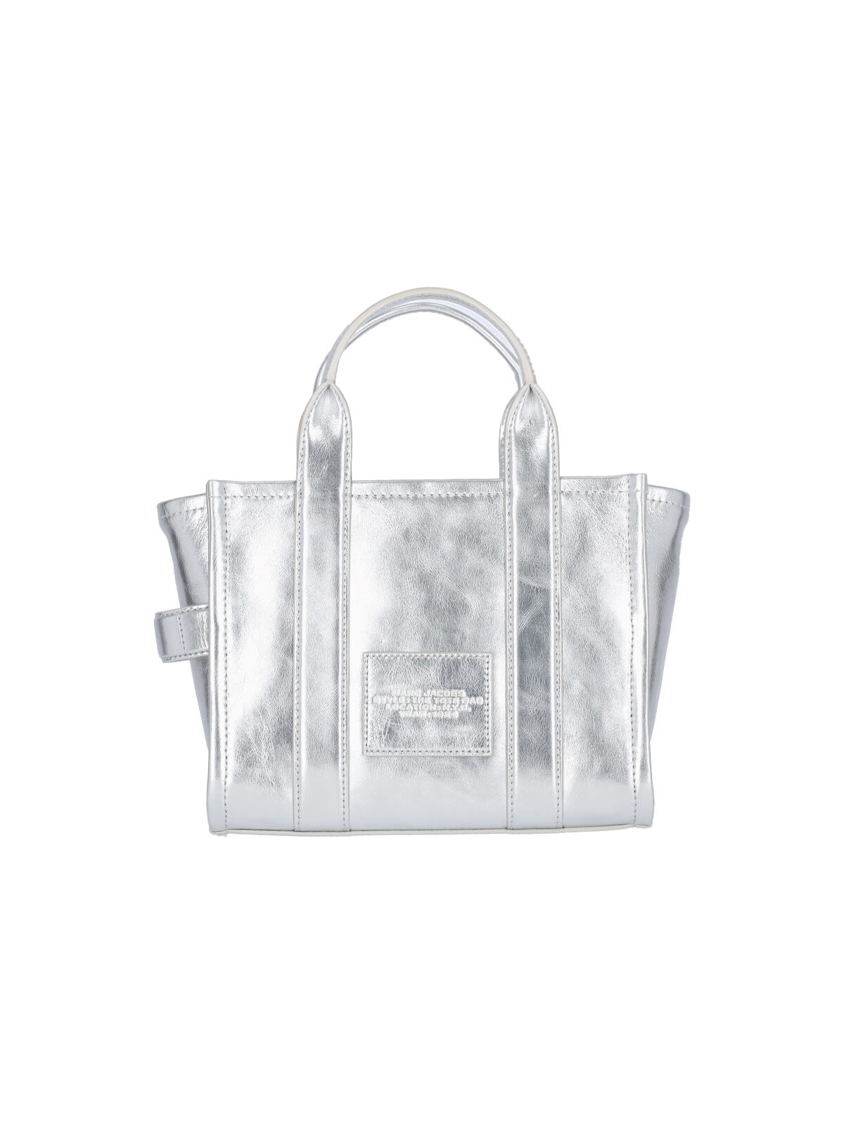 'THE SMALL METALLIC LEATHER' TOTE BAG - 3