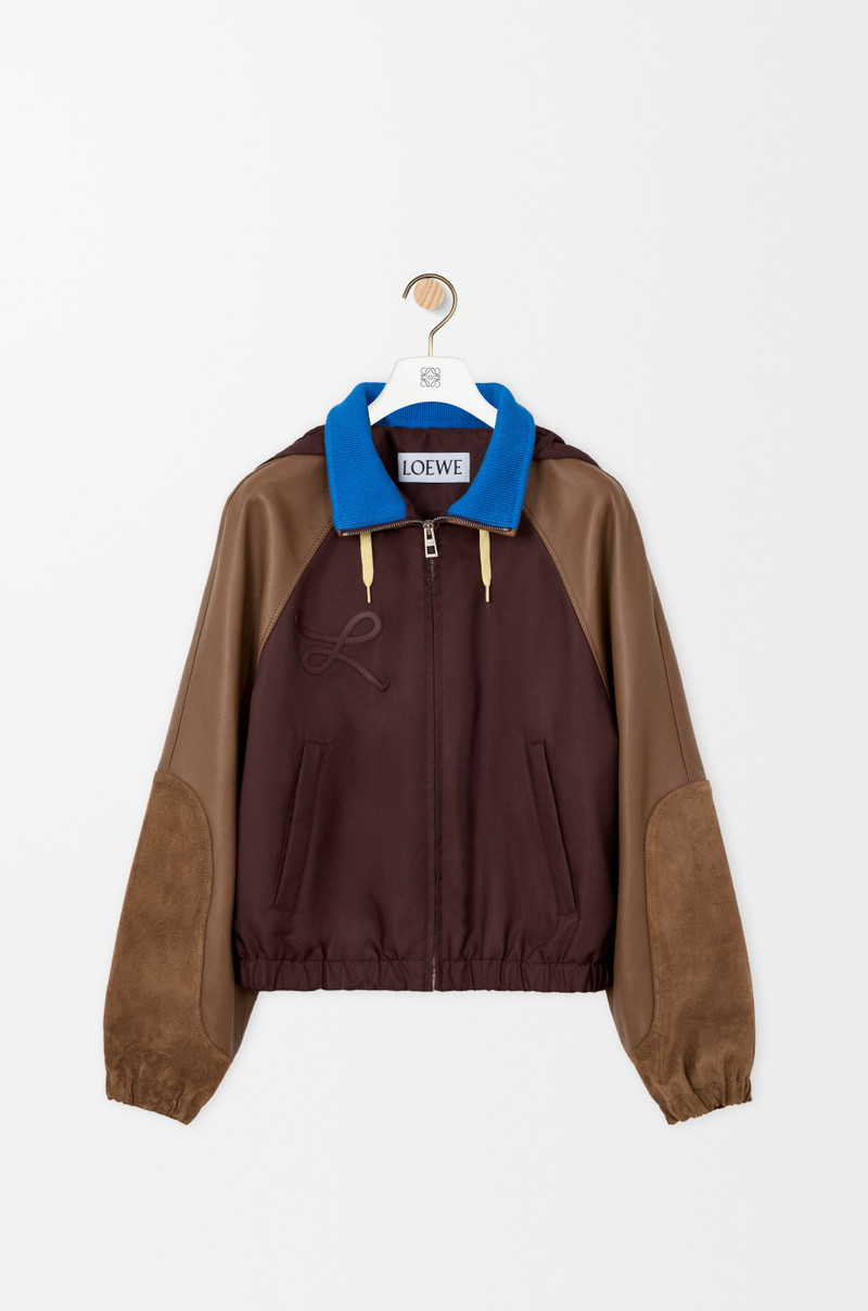 Bomber jacket in technical fabric 1