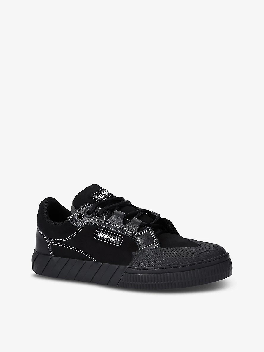 Vulcanized 779 branded suede trainers - 3