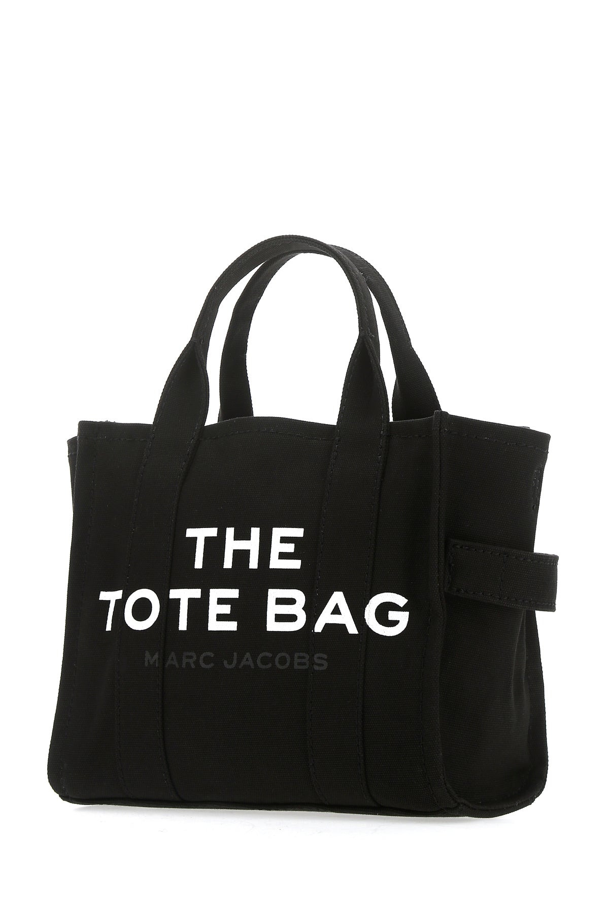 Black canvas mini The Tote Bag handbag - 2