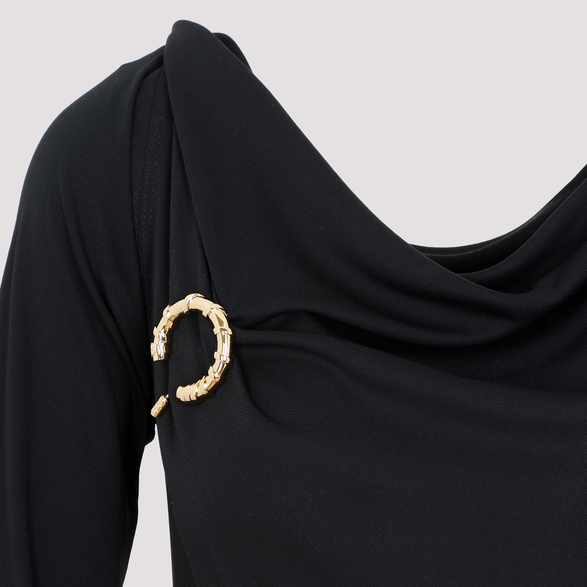 Lanvin Ls Drape Midi Dress Women - 4