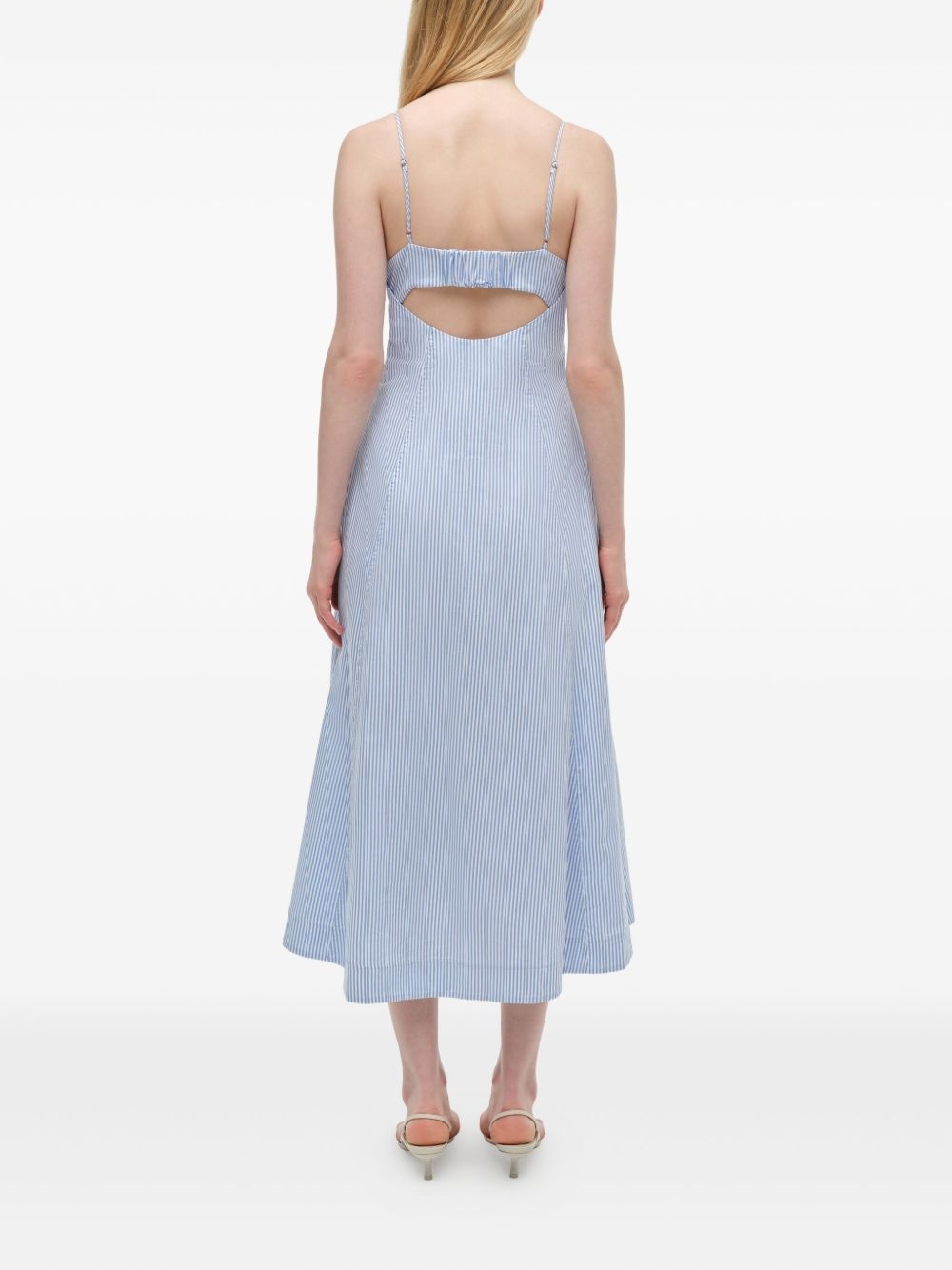 Honor button-front midi dress - 4