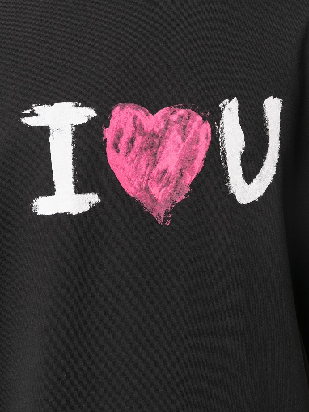 I Love You print T-shirt - 5