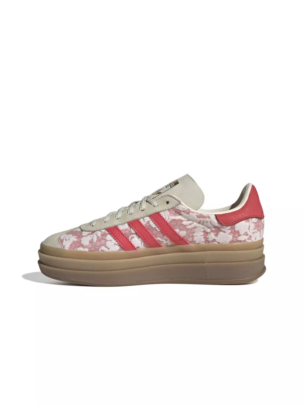 Originals Gazelle Bold X Liberty London "White/Cream White/Better Scarlet" Women's Shoe - 2