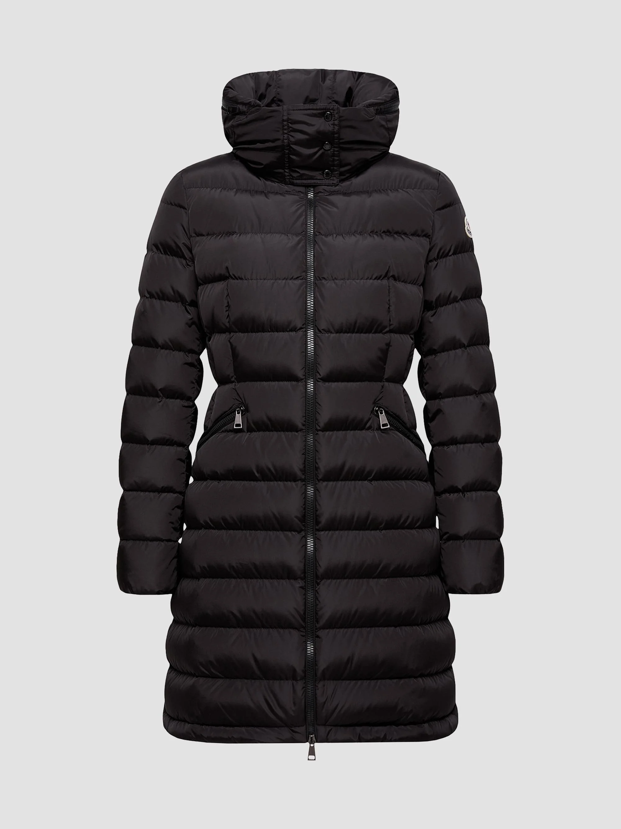 Women's Flammette Puffer Jacket - Black - 1