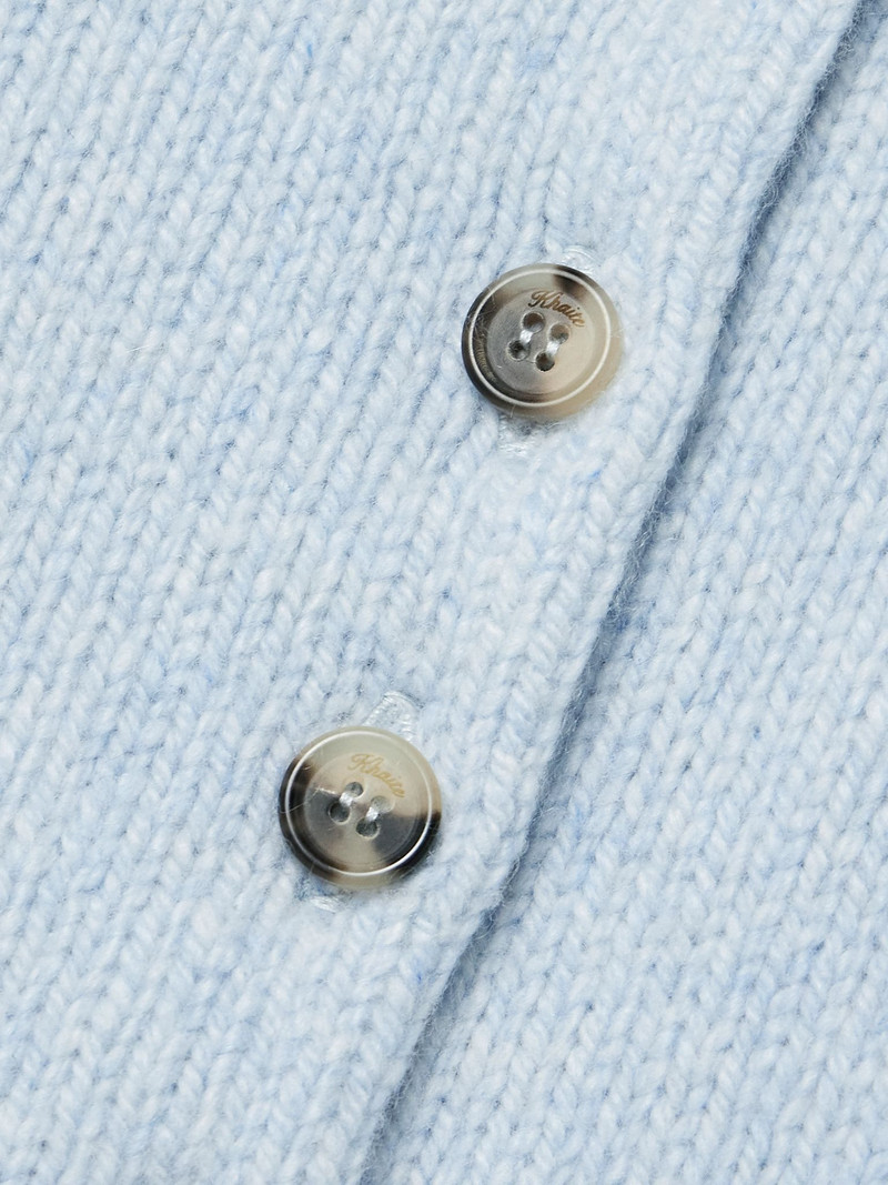 Everheart cashmere cardigan Light blue 4