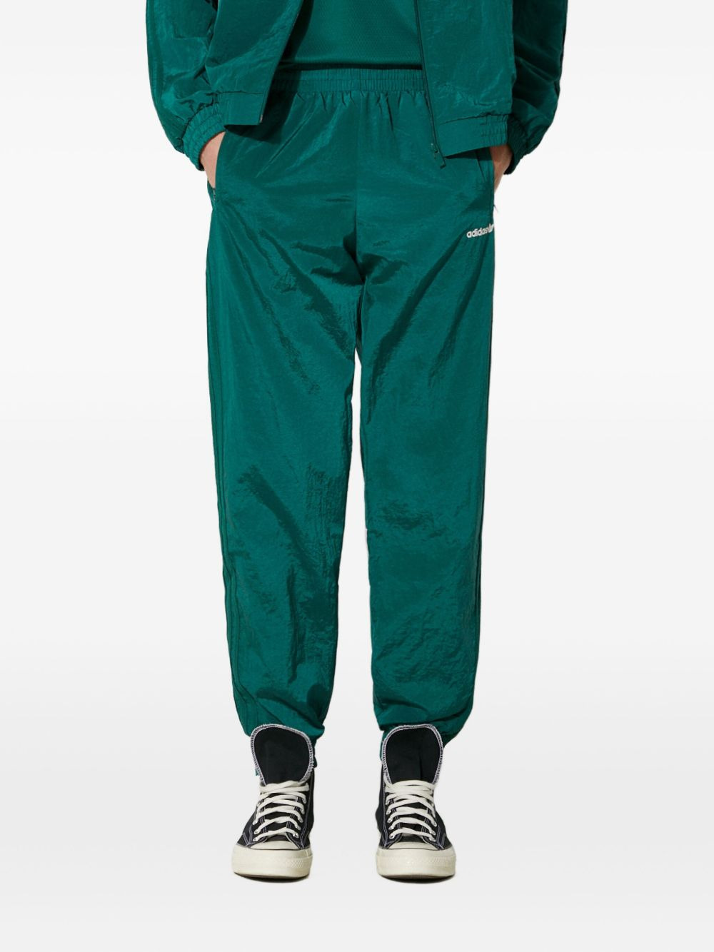 logo-embroidered track pants - 3