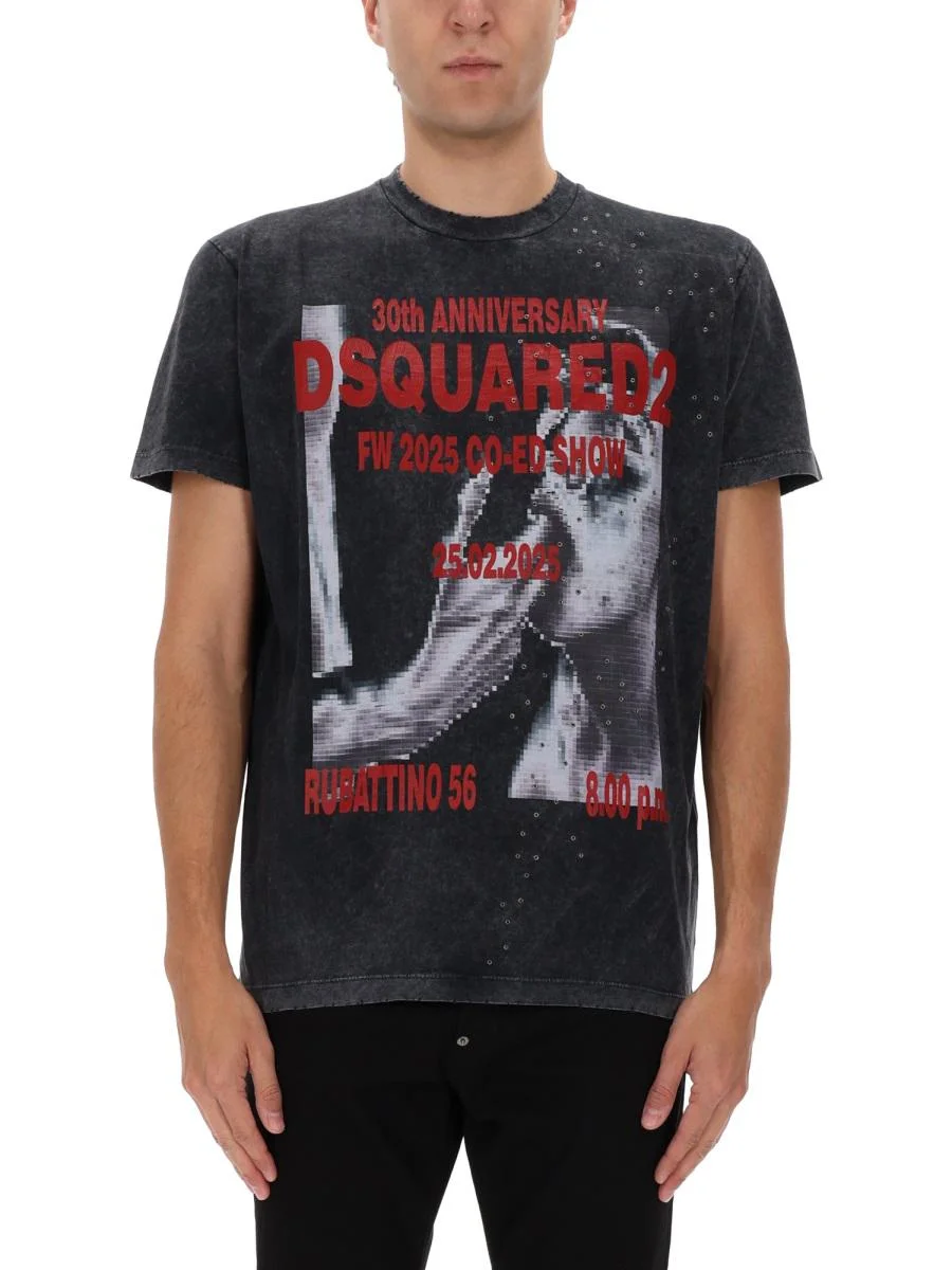 DSQUARED2 T-Shirt With Print - 1