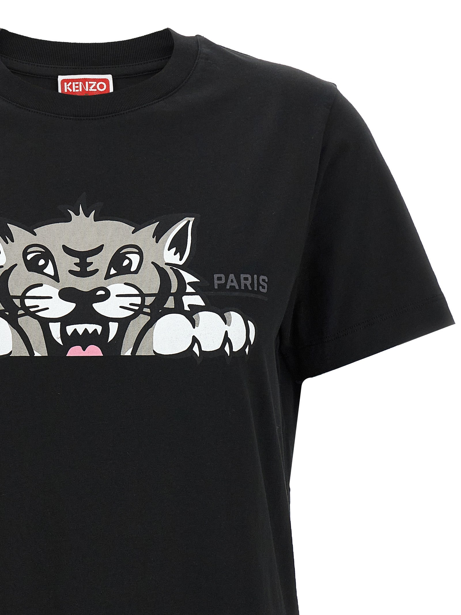 Kenzo Women 'Happy Tiger' T-Shirt - 3