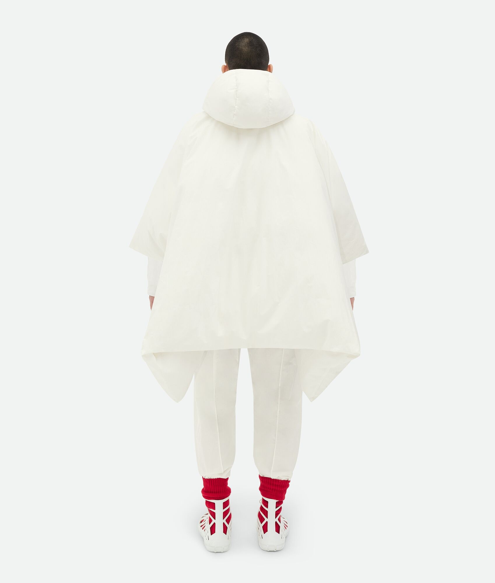 Frosted Poplin Padded Cape - 3