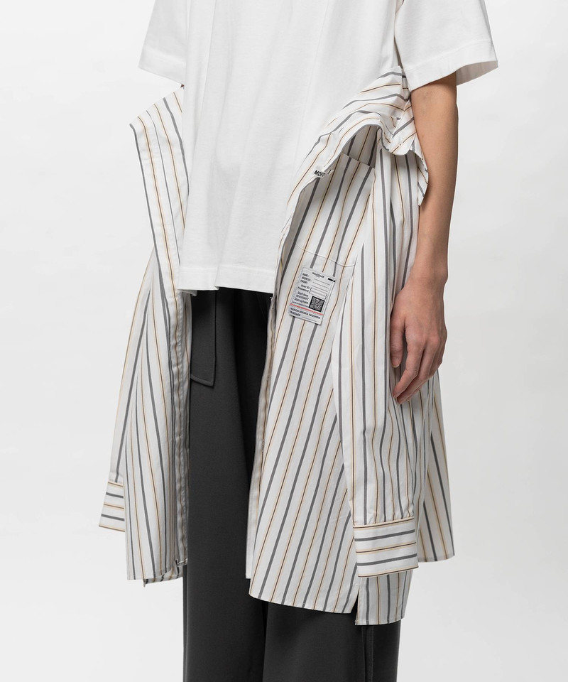 Shirt Combined T-shirt Dress 10