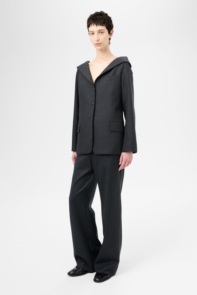 Our Legacy Kaonashi Blazer Premium Charcoal Office Wool outlook
