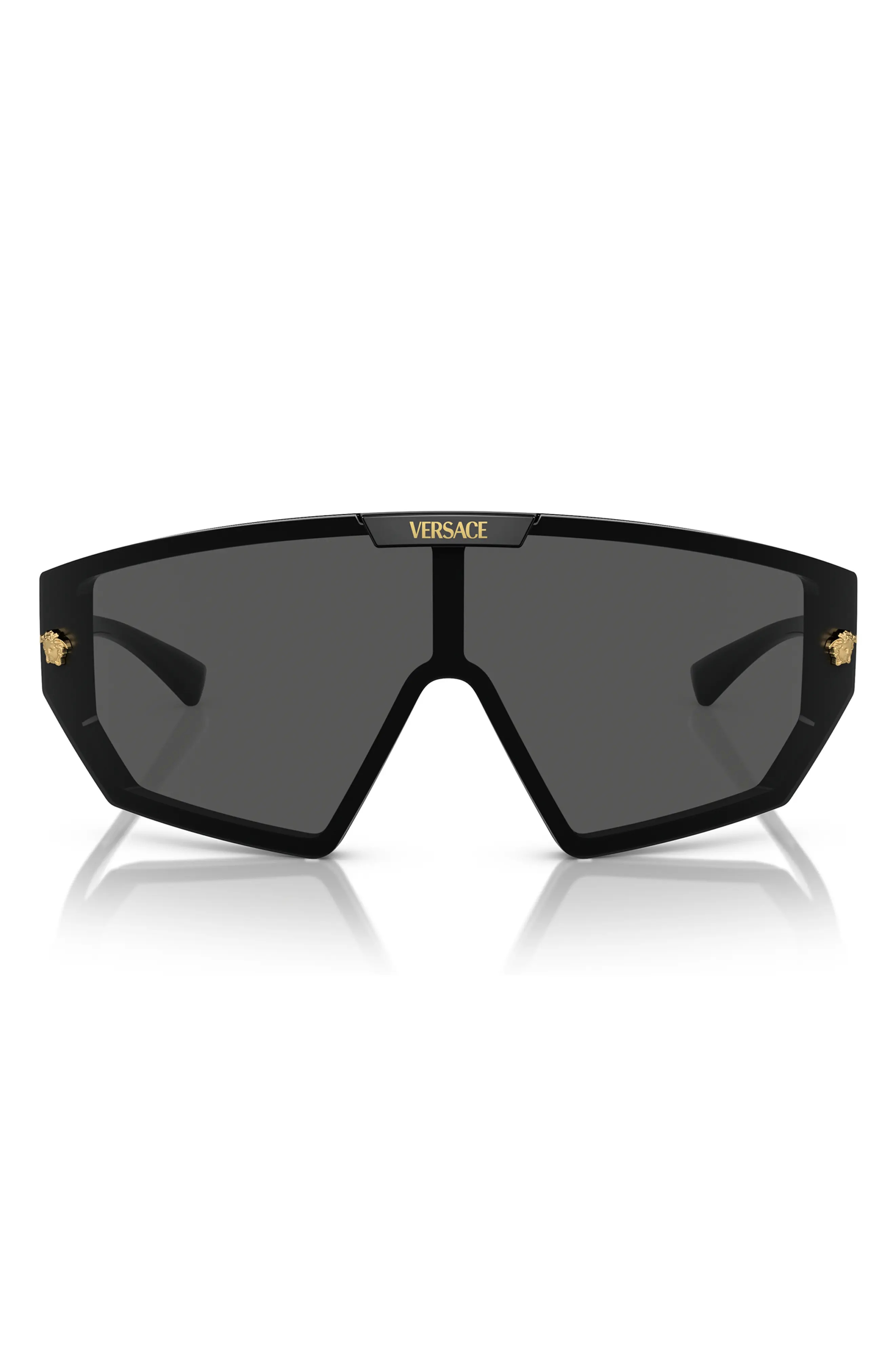 47mm Irregular Mask Sunglasses - 1