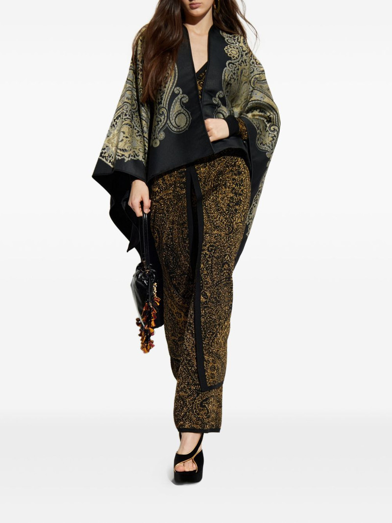 Etro paisley-pattern wool jacket outlook