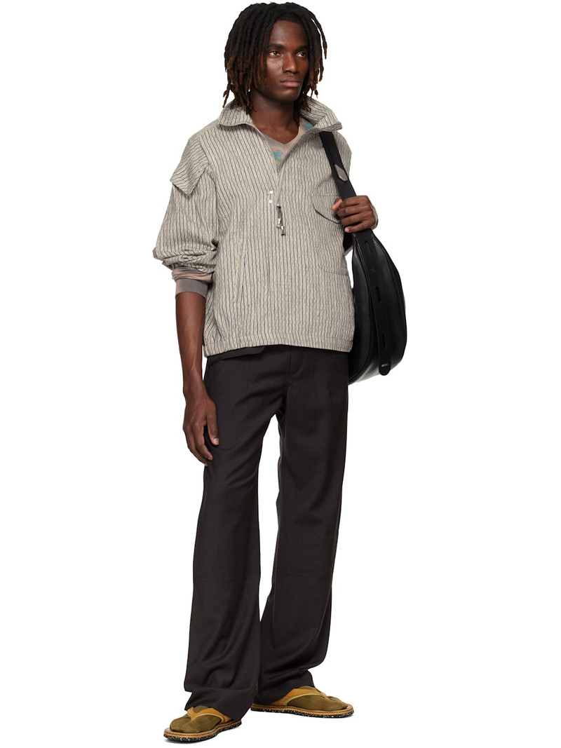 Kiko Kostadinov Brown Komlo Trousers outlook