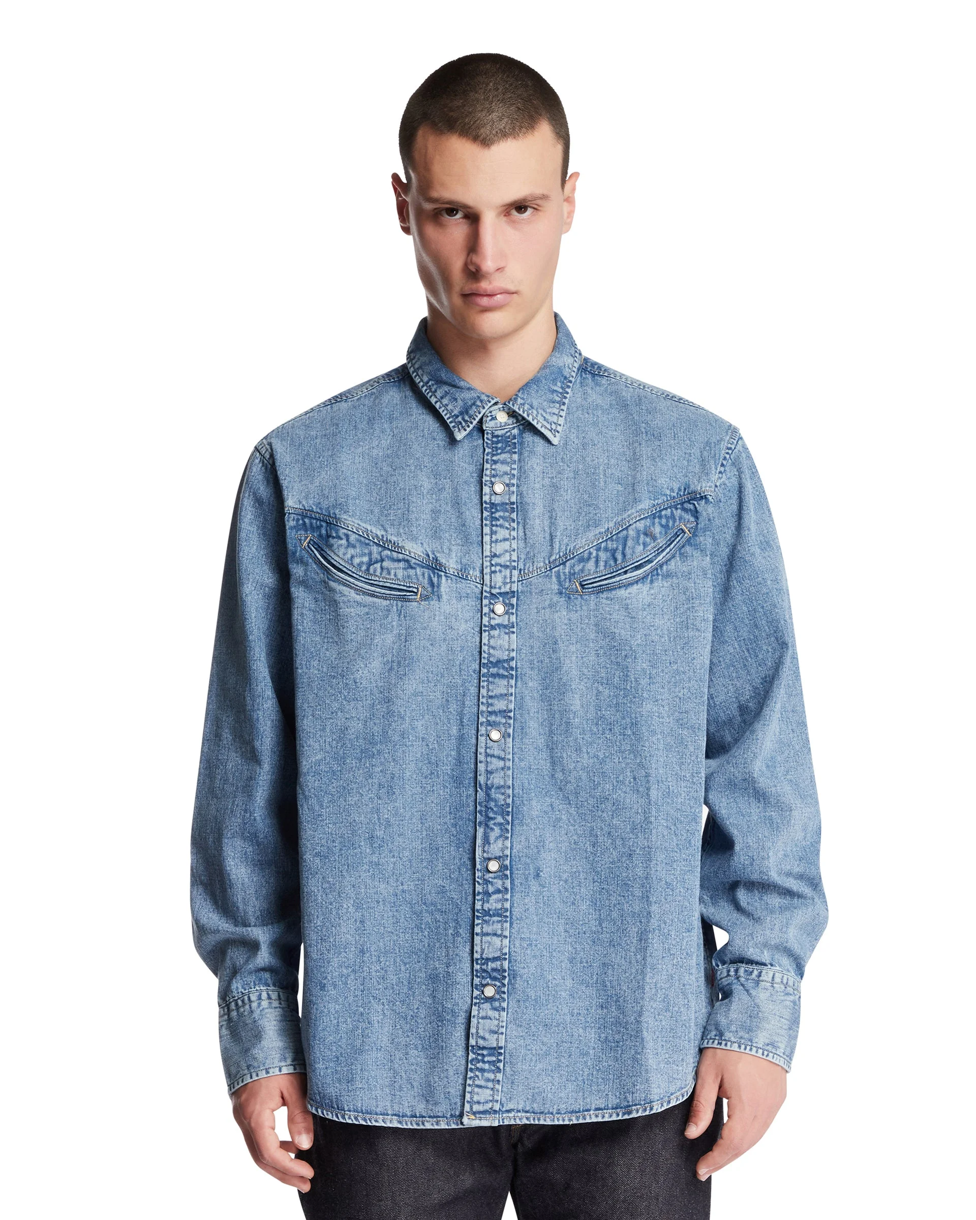 Smiley Western Shirt - 1