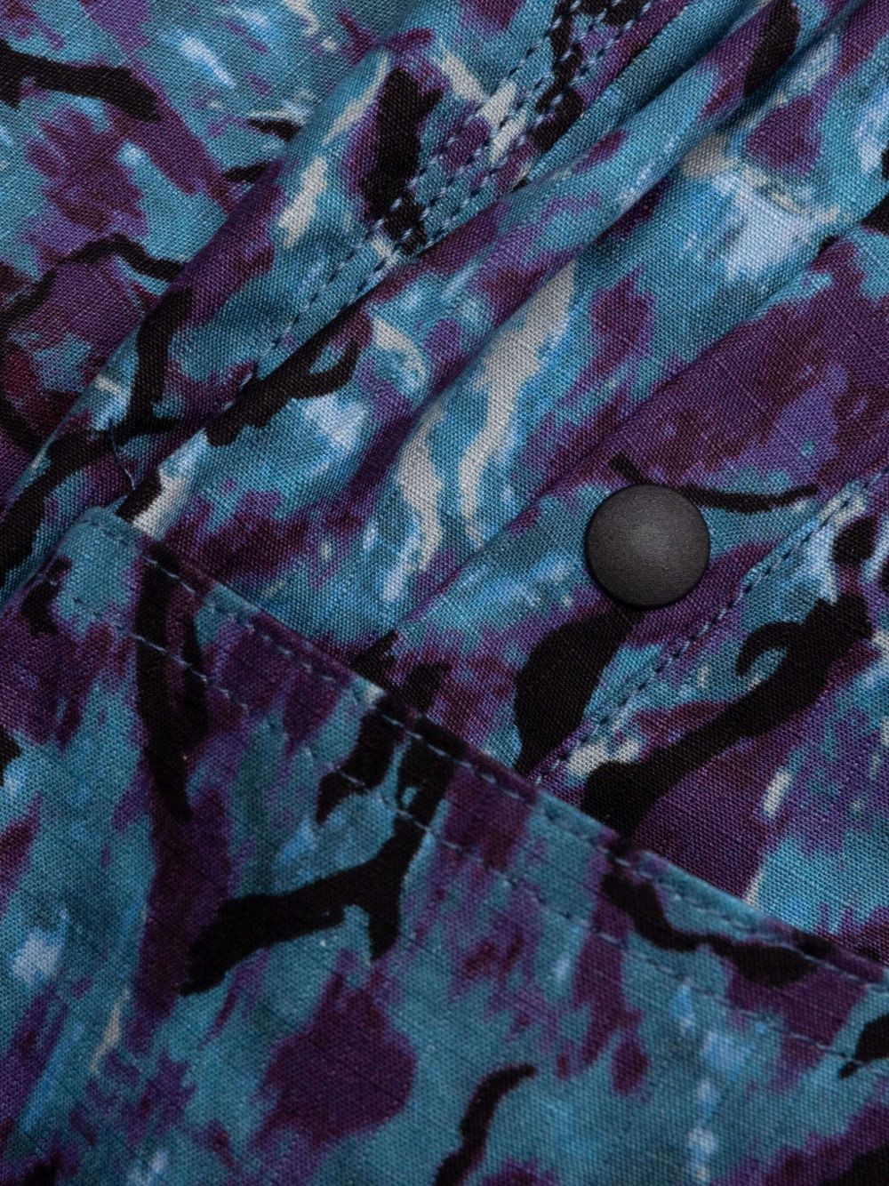 camouflage-print cargo shorts - 3