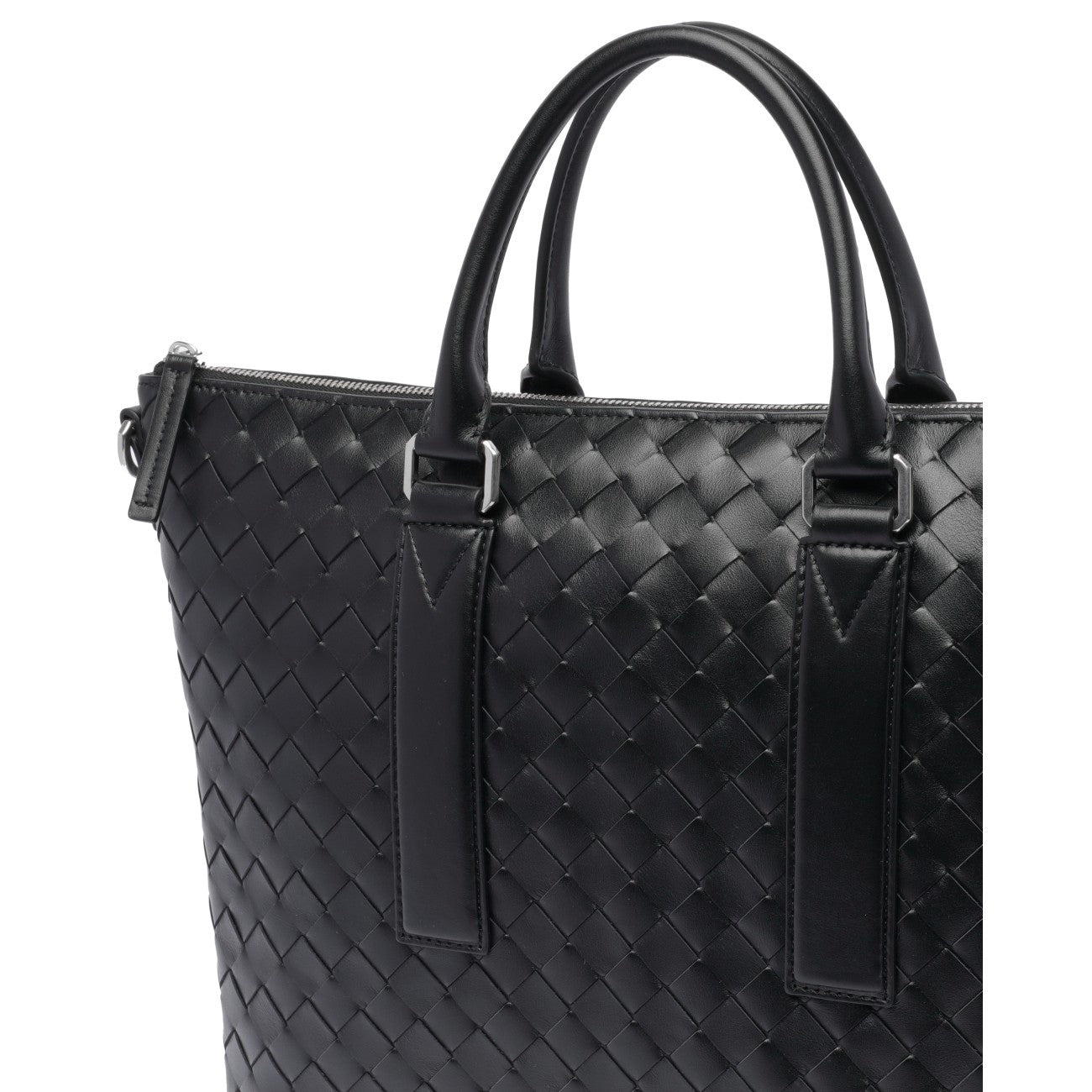 Bottega Veneta Men Intrecciato Soft Briefcase - 4