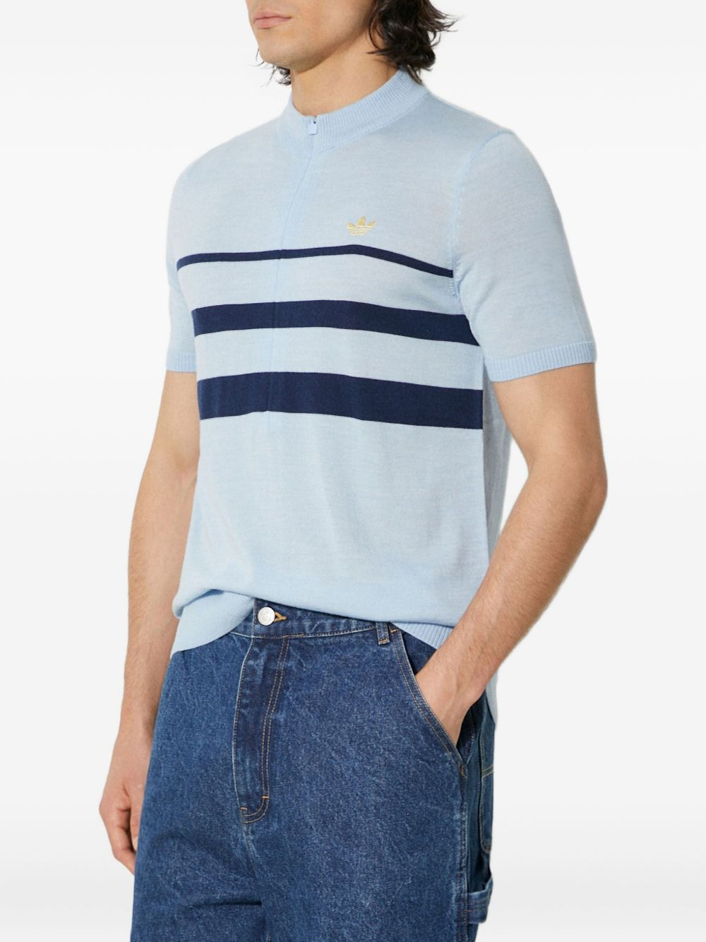 icecream-patch denim shorts - 3
